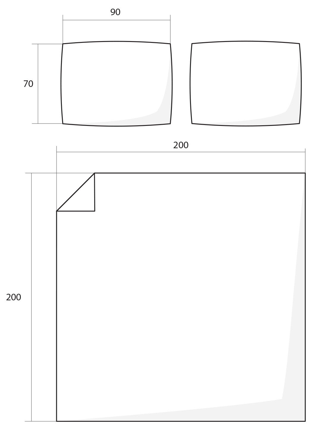 francouzské povlečení 200x200 cm